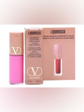 Valentino Liquirosso Lip & Blush Liquid 302R 3.9ml